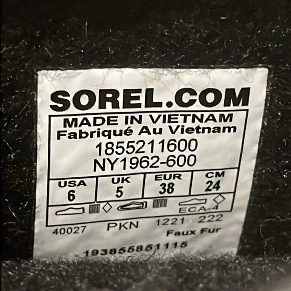 NEW Sorel Yoot PAC Nylon Youth Waterproof Boots - Picture 8 of 8